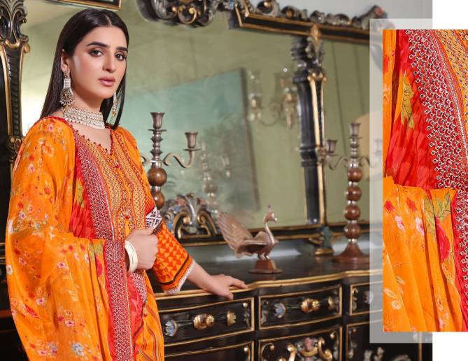 Apna Razia Sultan 38 Wholesale Karachi Cotton Dress Material Catalog
